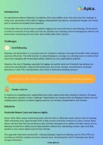 Datadog Cost Optimization - (Brochure) 1 Datadog Cost Optimization Brochure pdf