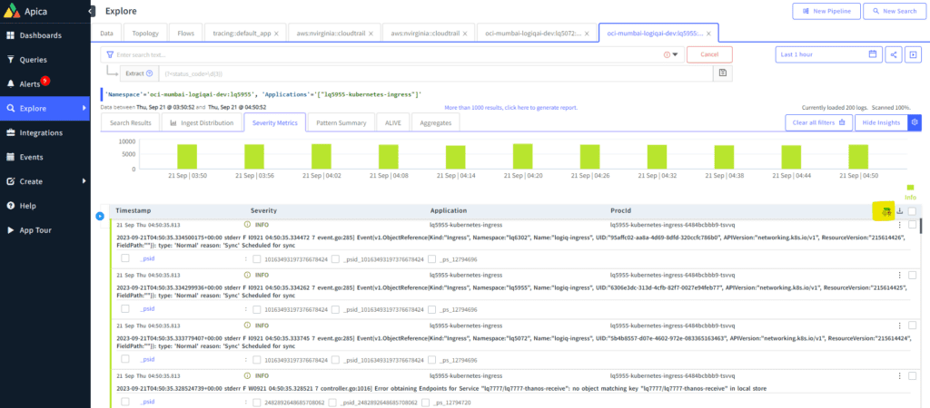 Presenting Generative AI Integration in the Apica Ascent Platform 1 Generative ai assistant