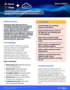 Apica FLOW powered by OCI 1 Apica FLOW powered by OCI pdf