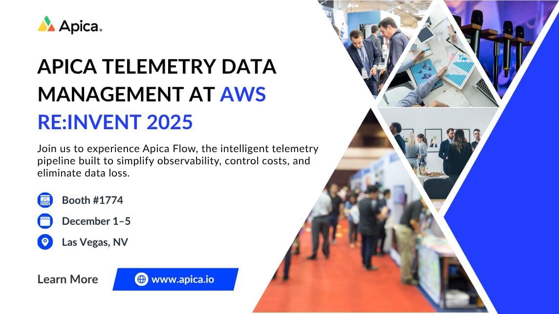 Apica Telemetry Data Management at AWS reInvent 2025